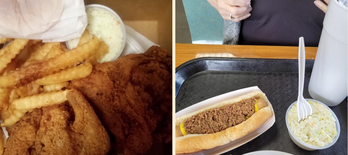 Clock of Williamston Menu