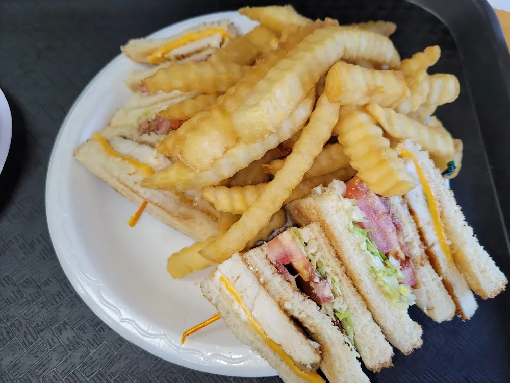 Grilled Chicken Club All Fries